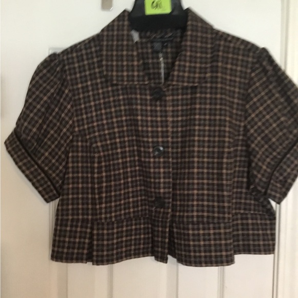 NWT Kim Parrish Collection Vintage Winter Cropped Top - Picture 4 of 13